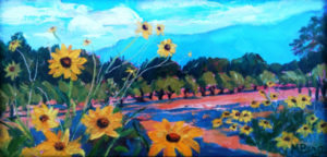 Milagro Sunflowers, Marian Berg