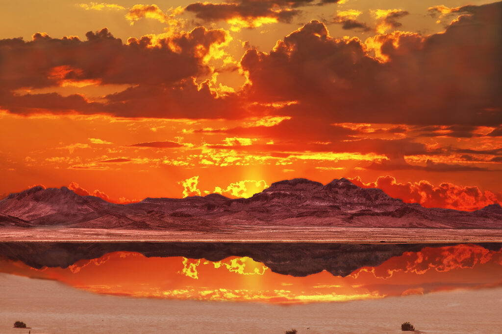 Mike Stephens: Desert Reflection