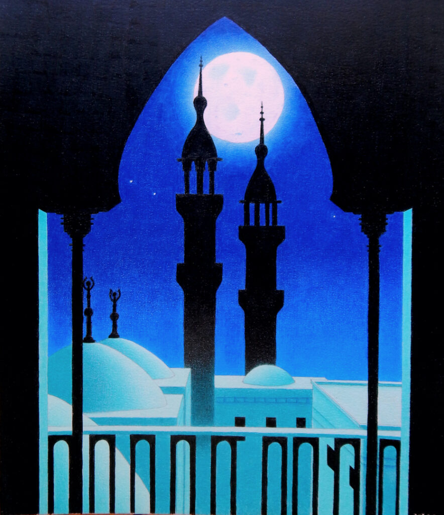 Wendell Unzicker: Moon Over Morocco