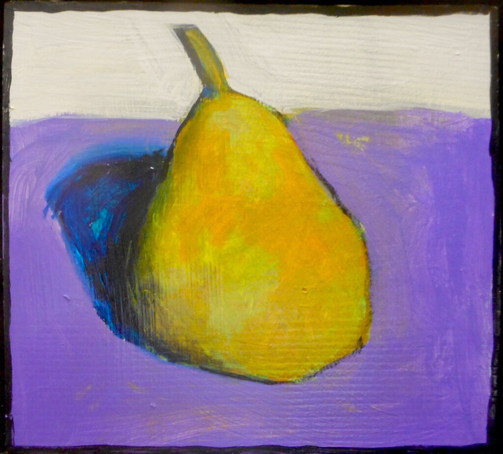 Santiago Perez: Pear (purple)