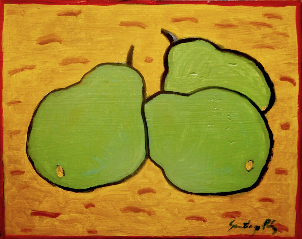 Santiago Perez: Three Pears