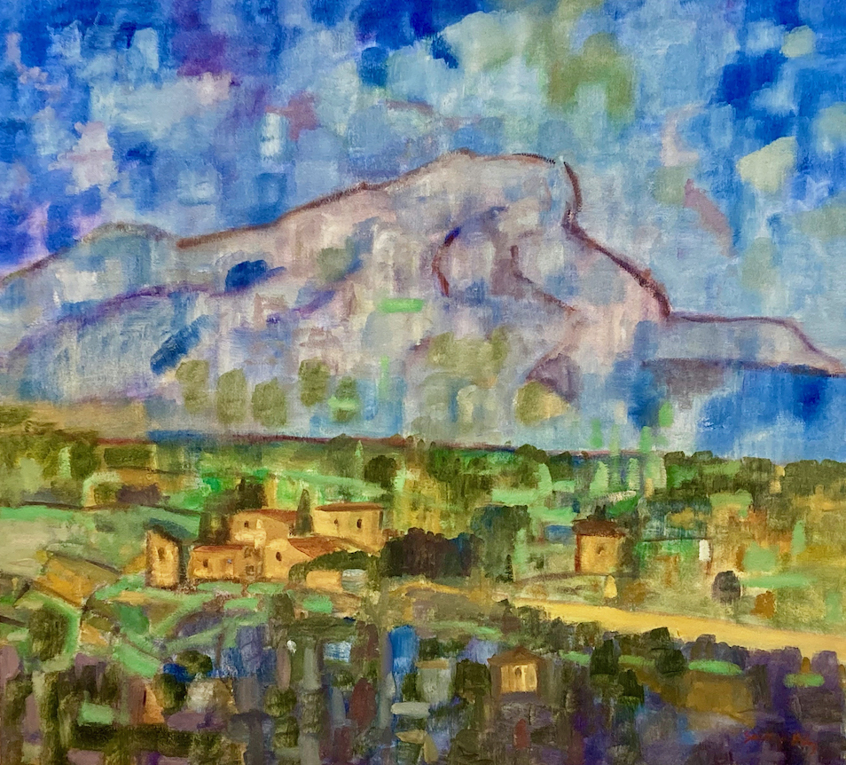 Cezanne's Mont St Victoire