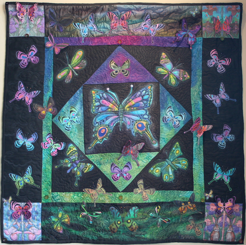 Judith Roderick: Butterfly Quilt Amish Style