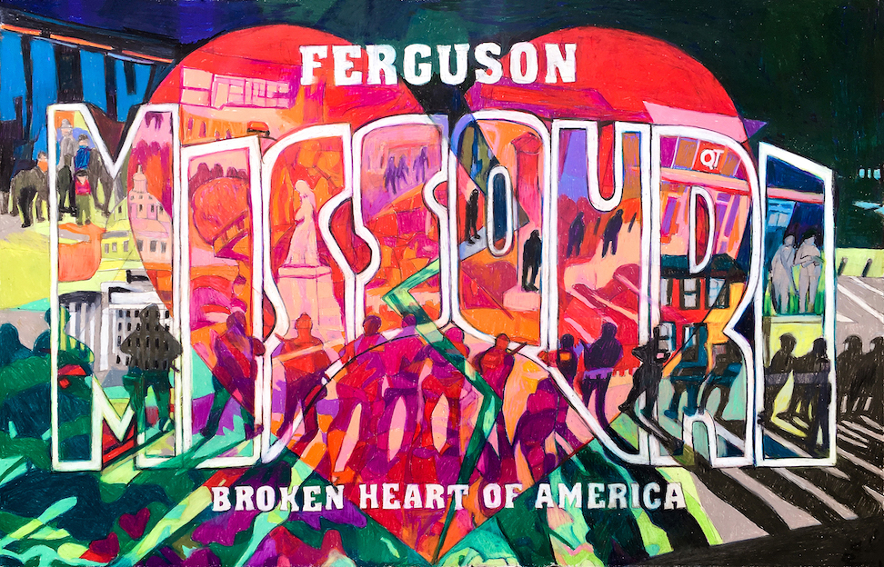 Denise Weaver Ross: Ferguson MO - The Broken Heart of America