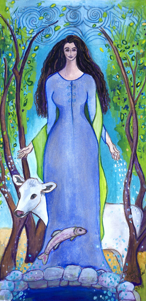 Judith Shaw: Boann, Celtic Goddess of Inspiration