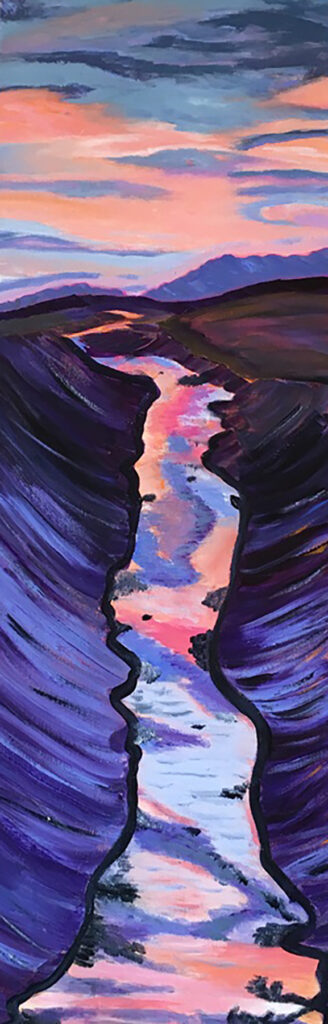 Katherine Soskin: Soft Sunset on the Gorge, NM