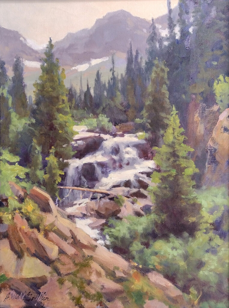J. Waid Griffin: Timberline Waterfall