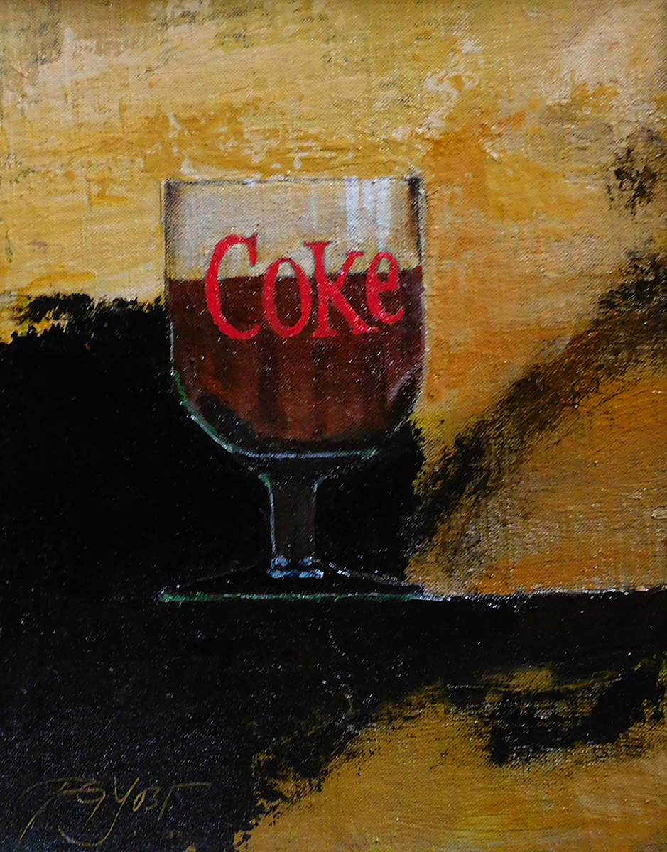 New Mexico Cancer Center, Gallery With A Cause, Glass of Coke