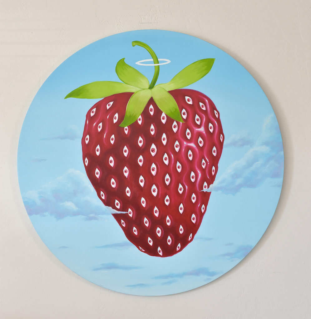 New Mexico Cancer Center, Gallery With A Cause, Biblically Accurate Strawberry