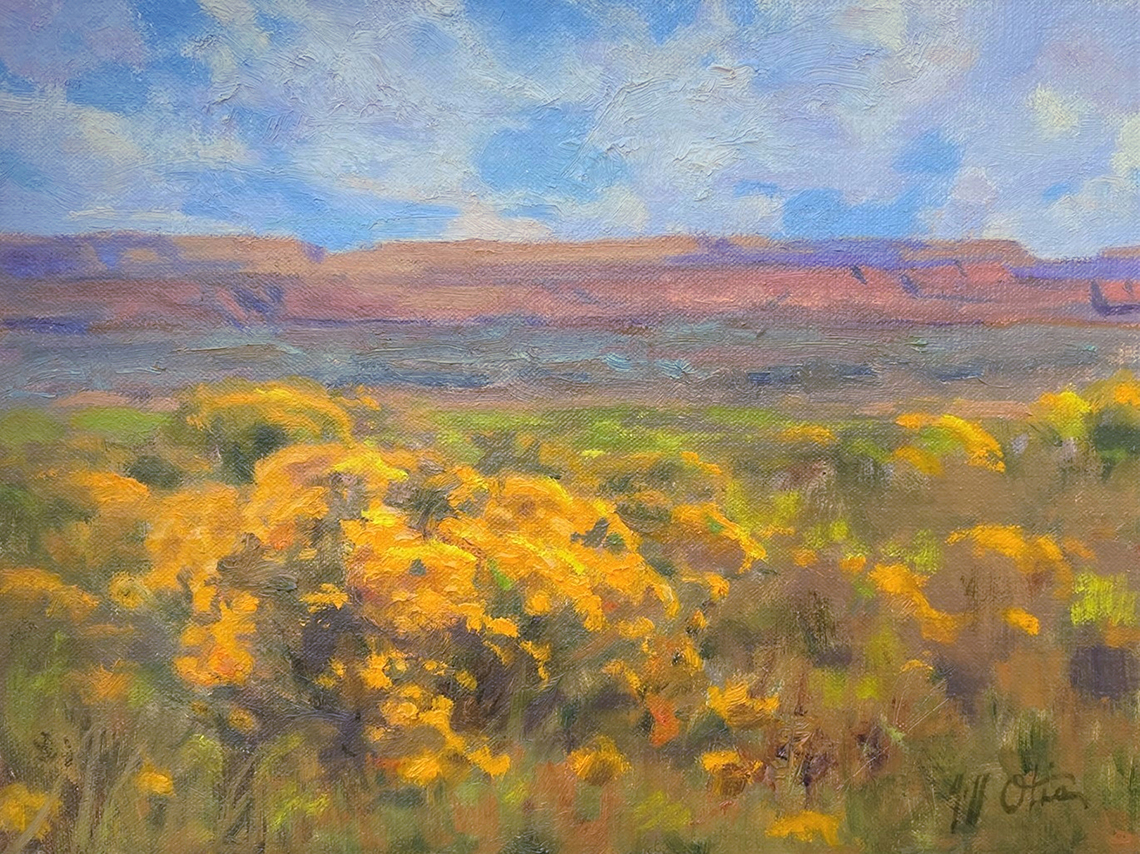 New Mexico Cancer Center, Gallery With A Cause, Fields of Chamisa