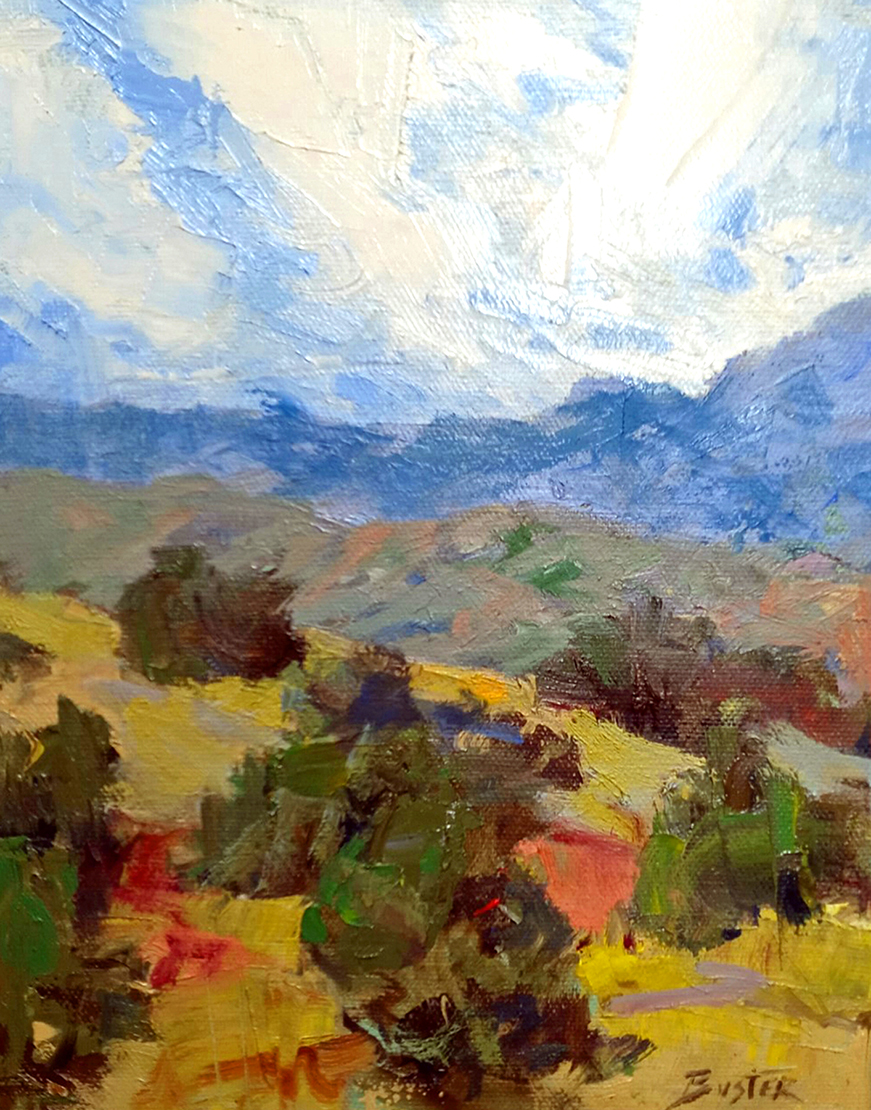 Juniper Hills 8x10 oil