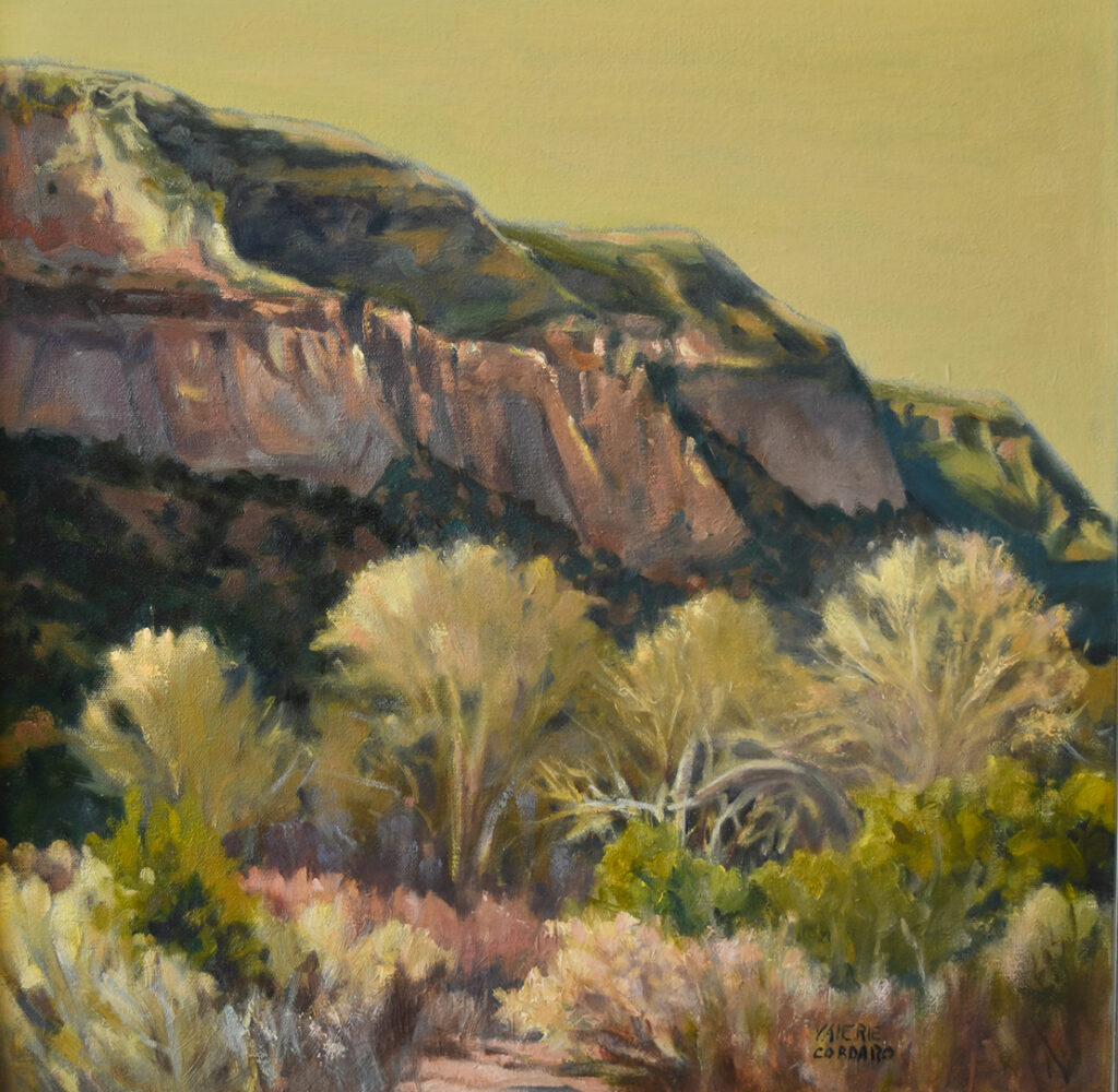 New Mexico Cancer Center, Gallery With A Cause, Mesa in Jemez, Sundown
