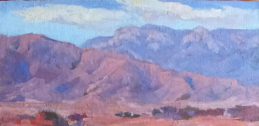 New Mexico Cancer Center, Gallery With A Cause, Sandias at Dusk