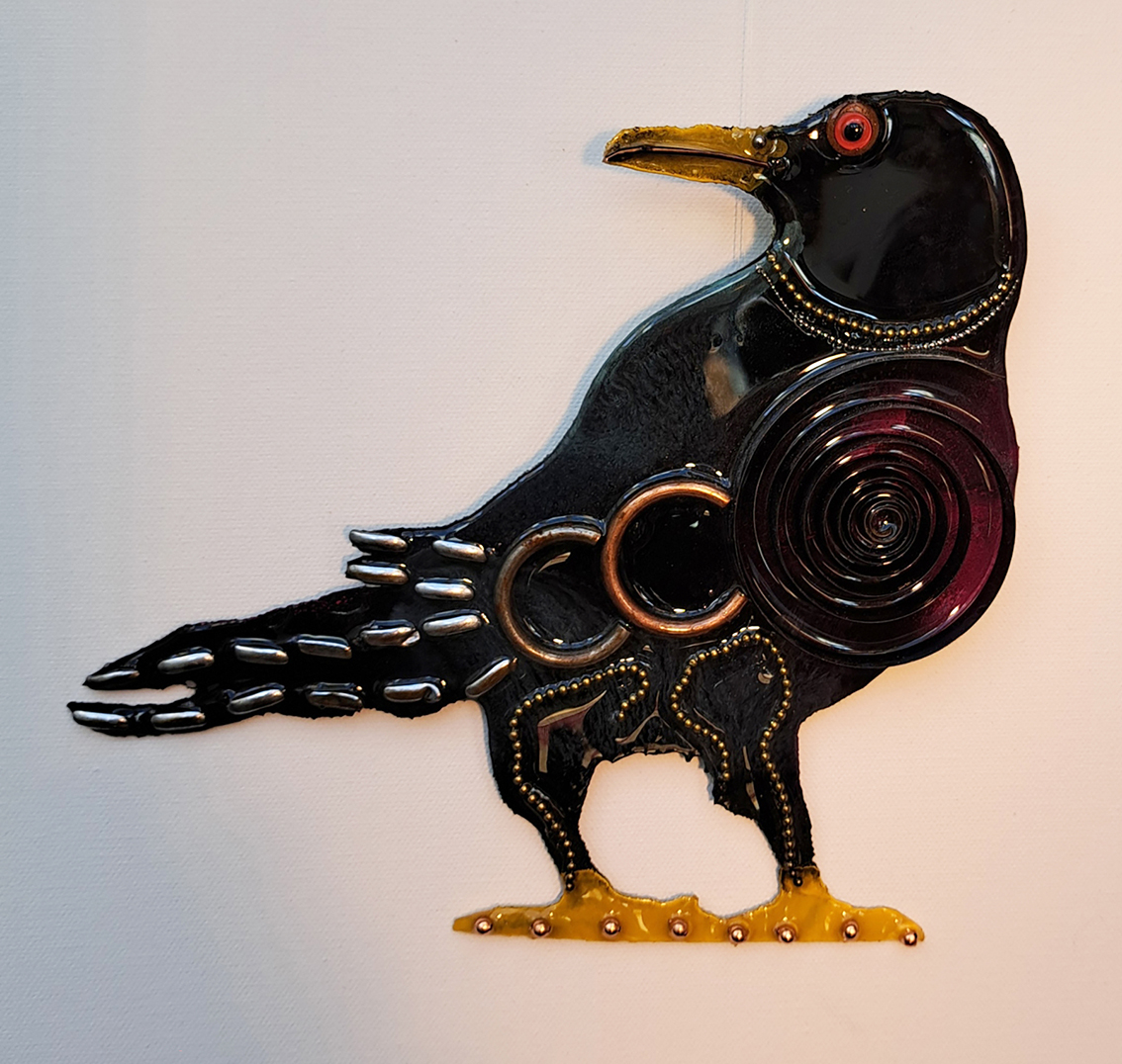 NM Mexico Cancer Center, Gallery With A Cause, Golden Foot Raven 2