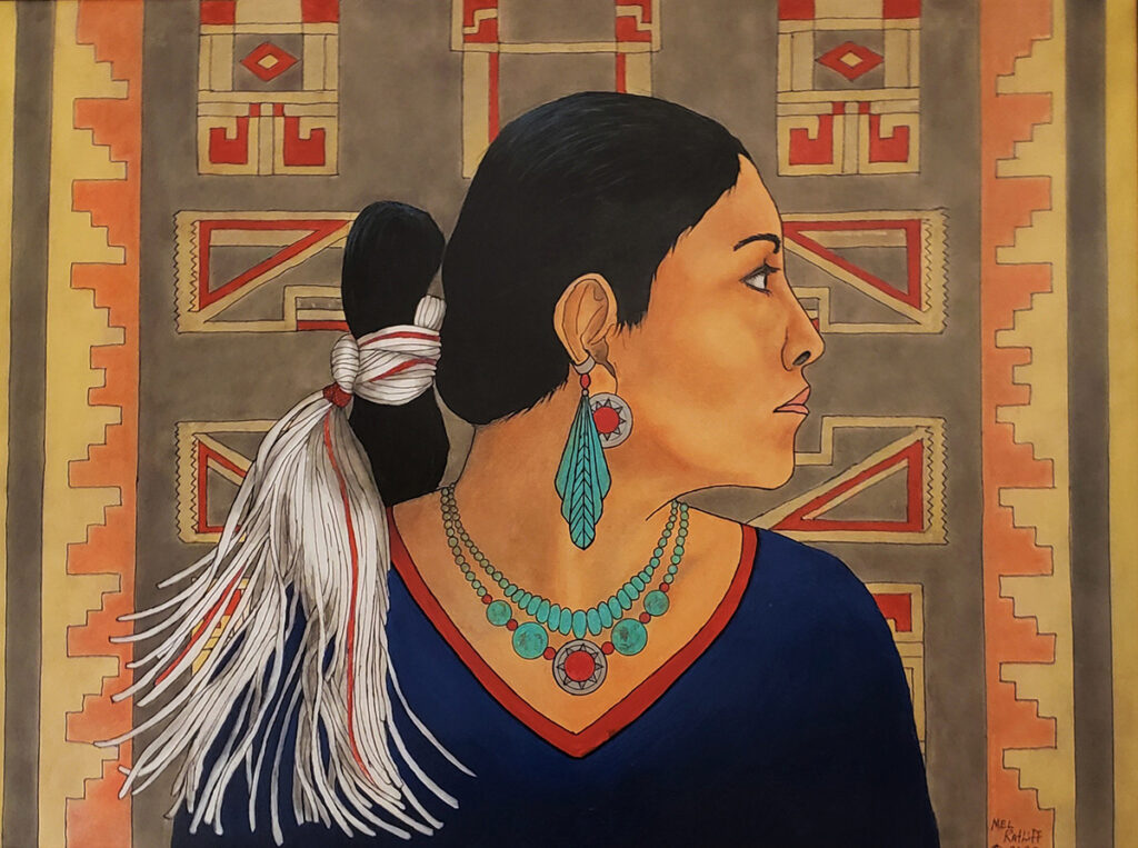 New Mexico Cancer Center, Gallery With A Cause, Navajo Maiden